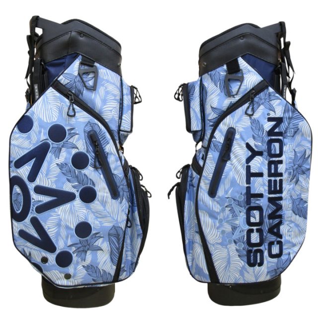 スコッティキャメロン 2023 EXPLORER FLORAL BLUE フローラル カートバッグ US仕様 SCOTTY CAMERON キャディーバッグ タイトリスト Titleist