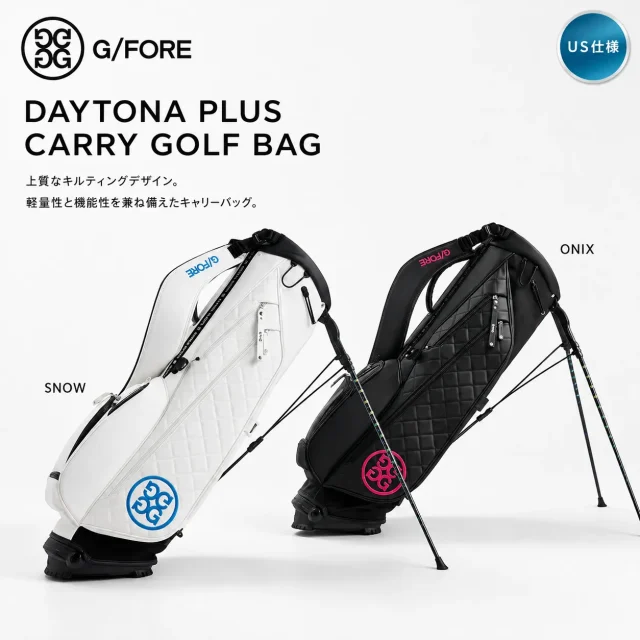 G FORE DAYTONA PLUS CARRY GOLF BAG スタンド キャディバッグ GUC000001 US仕様 ジーフォア デイトナプラス