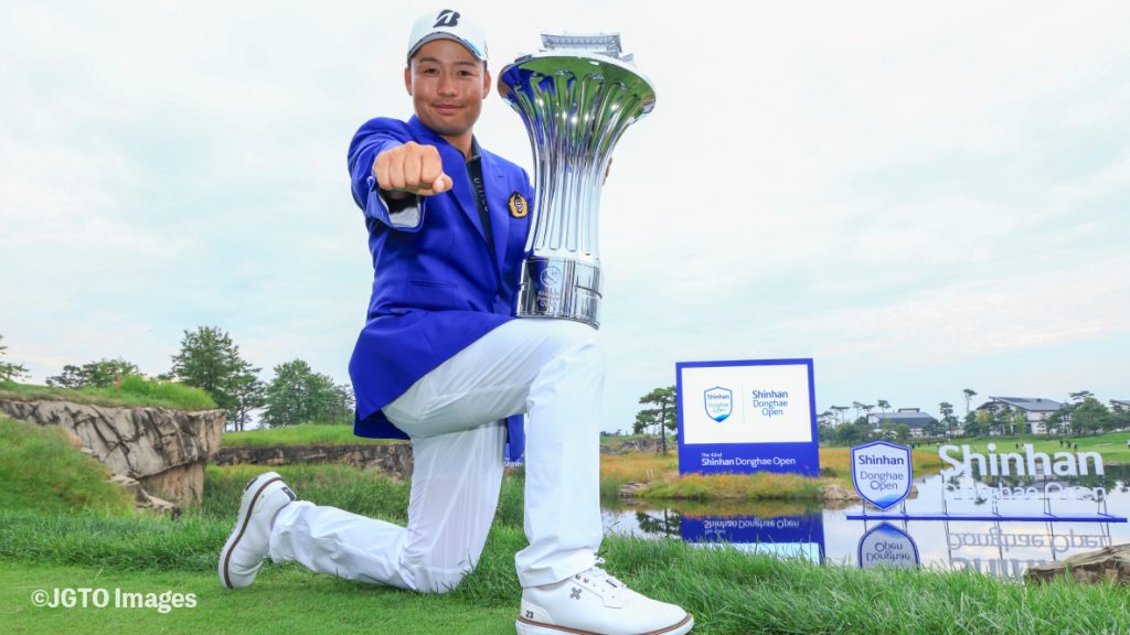 砂川公佑がプロ7年目で初優勝。シンハン ドンヘ オープンを制す