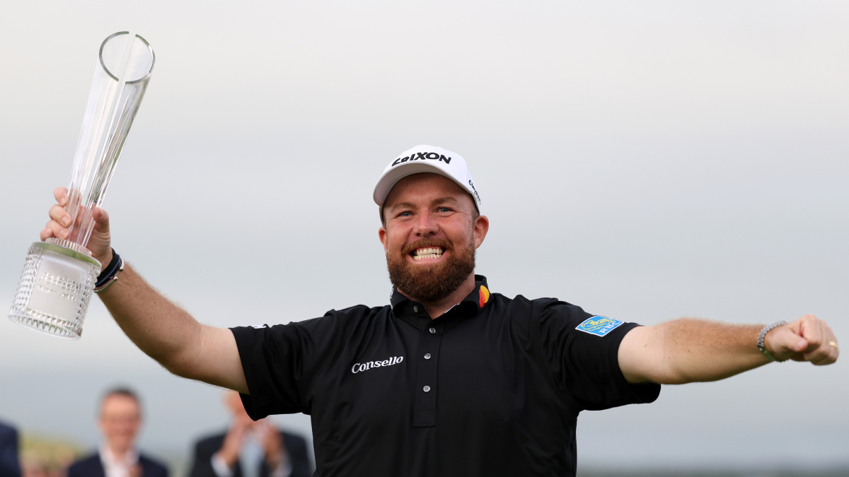 アムジェン・アイリッシュオープンで優勝したシェーン・ラウリー選手